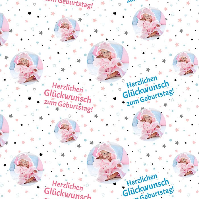 Geschenkpapier Sterne, Foto M0005 Geschenkpapier Sterne, Foto M0005