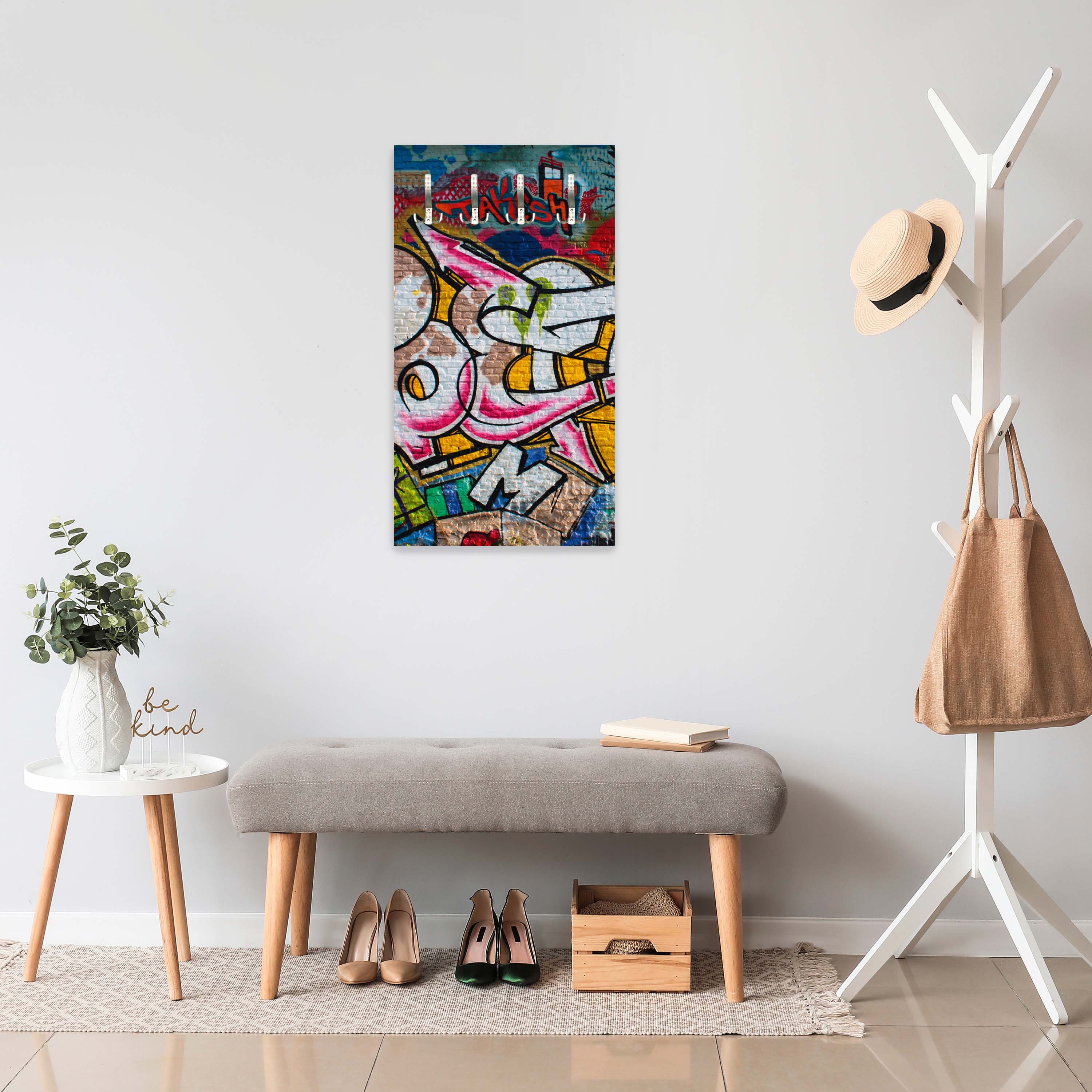 Garderobe Graffiti Poet M0007 entdecken - Bild 3 Garderobe Graffiti Poet M0007 entdecken - Bild 3