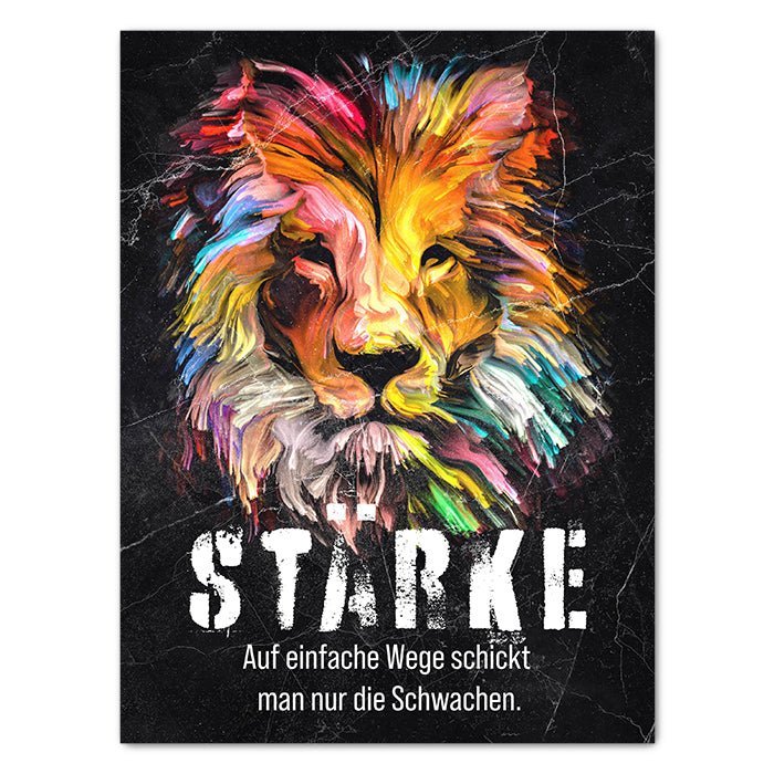 Leinwandbild Motivation, Hochformat Spruch M0007 kaufen - Bild 1 Leinwandbild Motivation, Hochformat Spruch M0007 kaufen - Bild 1