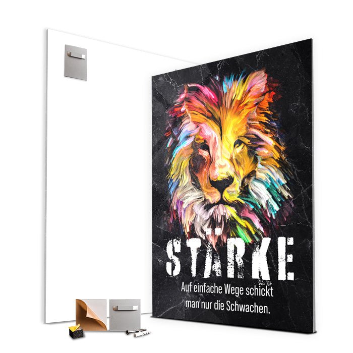 Acrylbild Acrylbild Motivation, Hochformat, Spruch M0008 M0008 - Bild 4 Acrylbild Acrylbild Motivation, Hochformat, Spruch M0008 M0008 - Bild 4