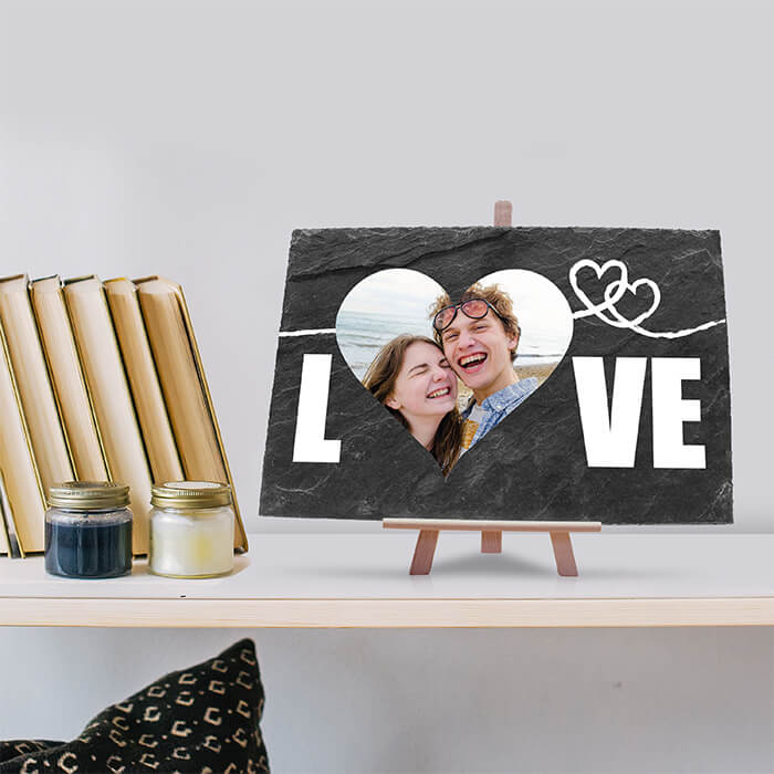 Schieferplatte mit Staffelei LOVE M0008 - Bild 6 Schieferplatte mit Staffelei LOVE M0008 - Bild 6