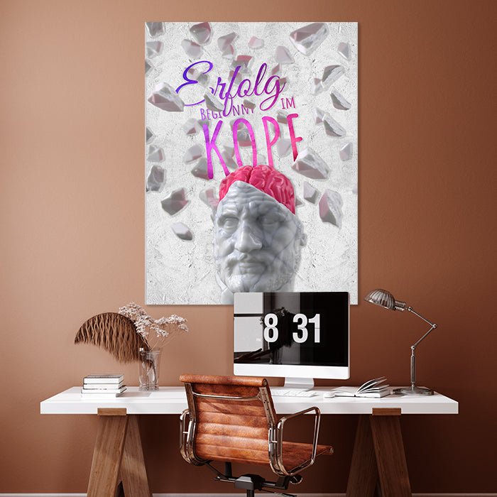 Acrylbild Acrylbild Motivation, Hochformat, Spruch M0010 M0010 - Bild 2 Acrylbild Acrylbild Motivation, Hochformat, Spruch M0010 M0010 - Bild 2