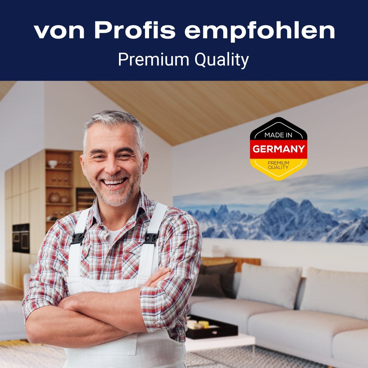 Panorama-Fototapete Berglandschaft im Winter M0010 - Bild 5 Panorama-Fototapete Berglandschaft im Winter M0010 - Bild 5