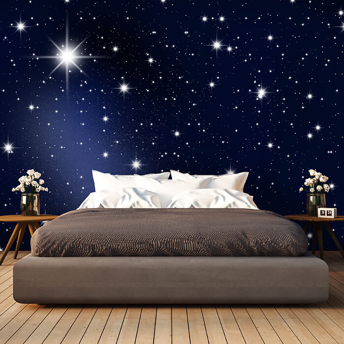 Fototapete Nachthimmel Sterne M0019