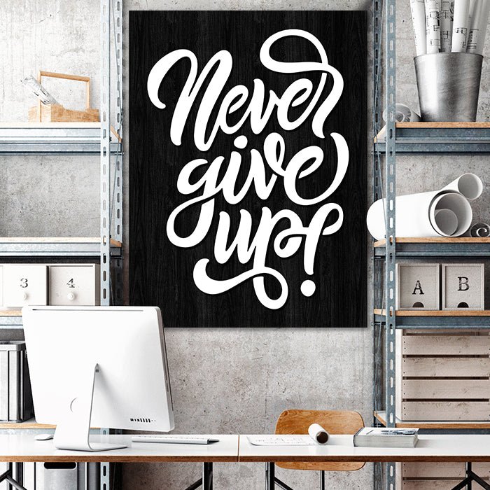 Acrylbild Acrylbild Motivation, Hochformat, Spruch M0024 M0024 - Bild 3 Acrylbild Acrylbild Motivation, Hochformat, Spruch M0024 M0024 - Bild 3
