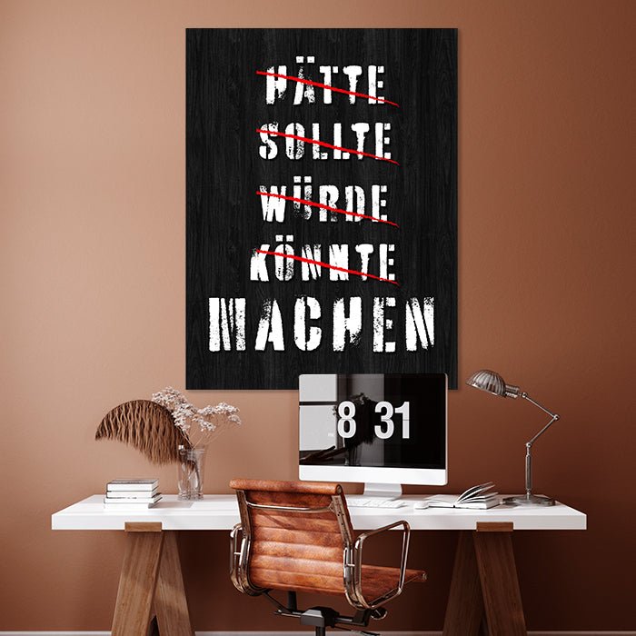 Acrylbild Acrylbild Motivation, Hochformat, Spruch M0025 M0025 - Bild 2 Acrylbild Acrylbild Motivation, Hochformat, Spruch M0025 M0025 - Bild 2
