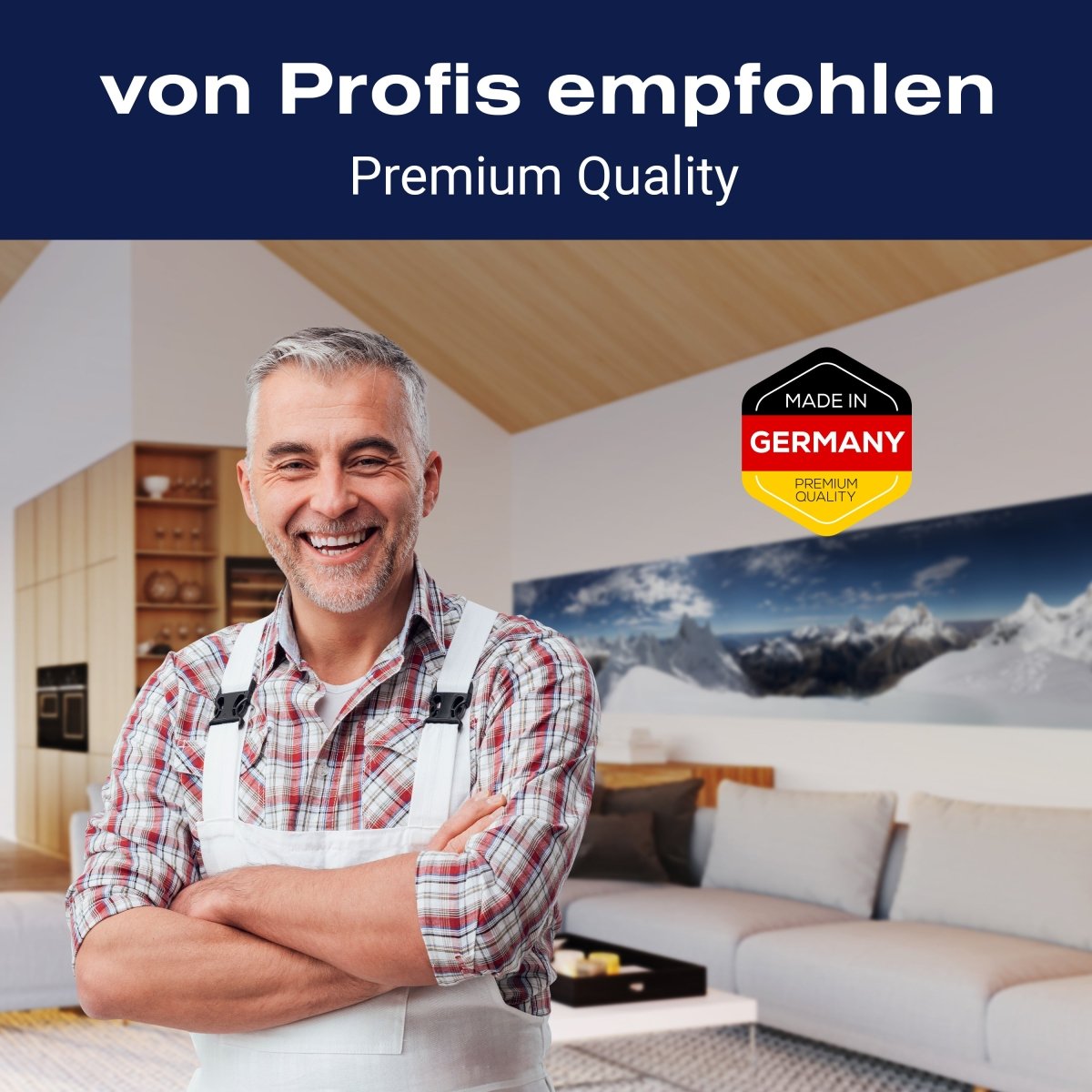 Panorama-Fototapete verschneite Berge M0027 - Bild 5 Panorama-Fototapete verschneite Berge M0027 - Bild 5