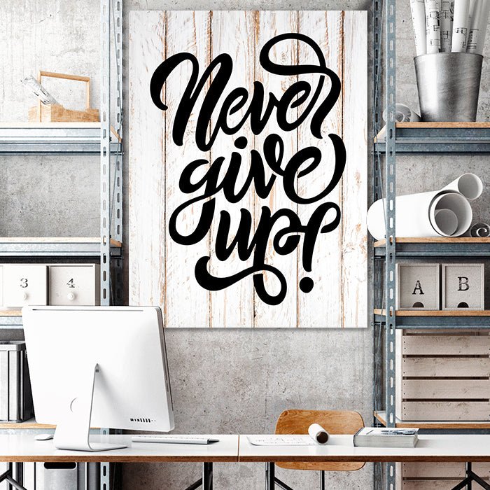 Acrylbild Acrylbild Motivation, Hochformat, Spruch M0028 M0028 - Bild 3 Acrylbild Acrylbild Motivation, Hochformat, Spruch M0028 M0028 - Bild 3