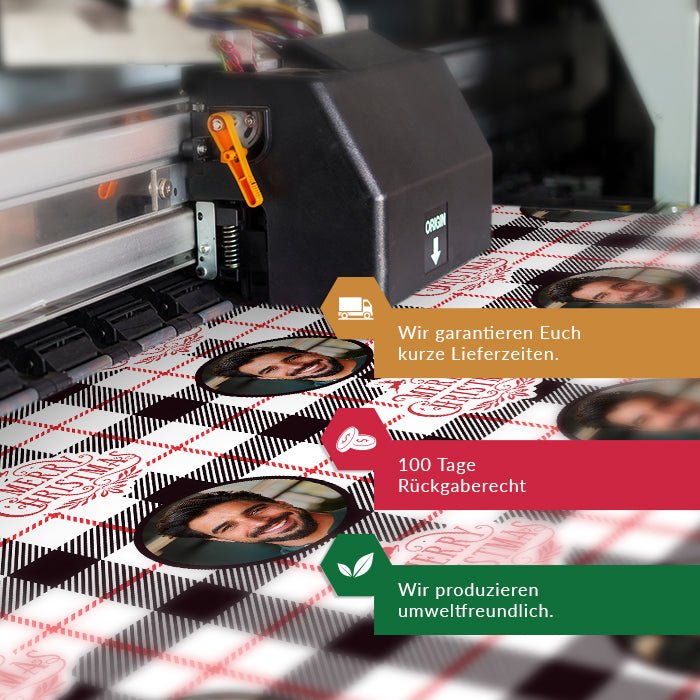 Geschenkpapier personalisiert Geschenkpapier Merry Christmas schwarz kariert M0028 - Bild 7 Geschenkpapier personalisiert Geschenkpapier Merry Christmas schwarz kariert M0028 - Bild 7