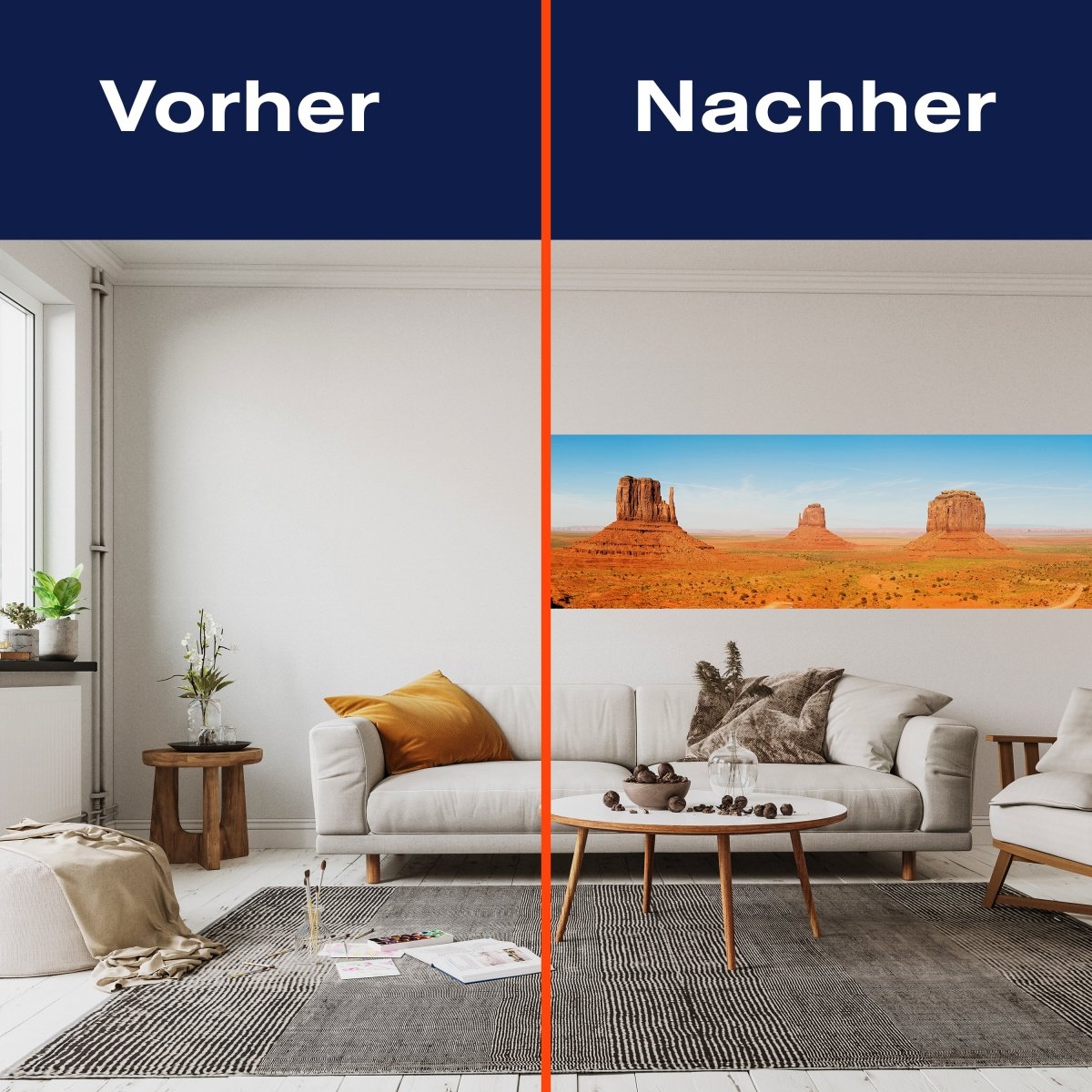 Panorama-Fototapete Monument Valley M0028 - Bild 3 Panorama-Fototapete Monument Valley M0028 - Bild 3