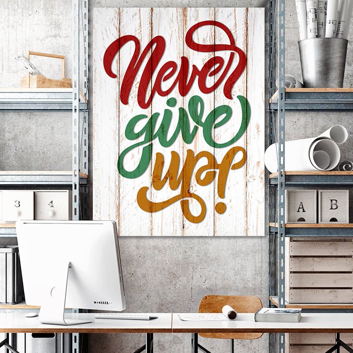 Acrylbild Acrylbild Motivation, Hochformat, Spruch M0030 M0030 - Bild 3 Acrylbild Acrylbild Motivation, Hochformat, Spruch M0030 M0030 - Bild 3