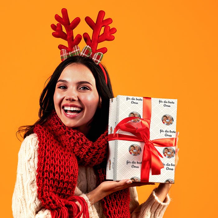 Geschenkpapier personalisiert Geschenkpapier Muster beige M0031 - Bild 2 Geschenkpapier personalisiert Geschenkpapier Muster beige M0031 - Bild 2