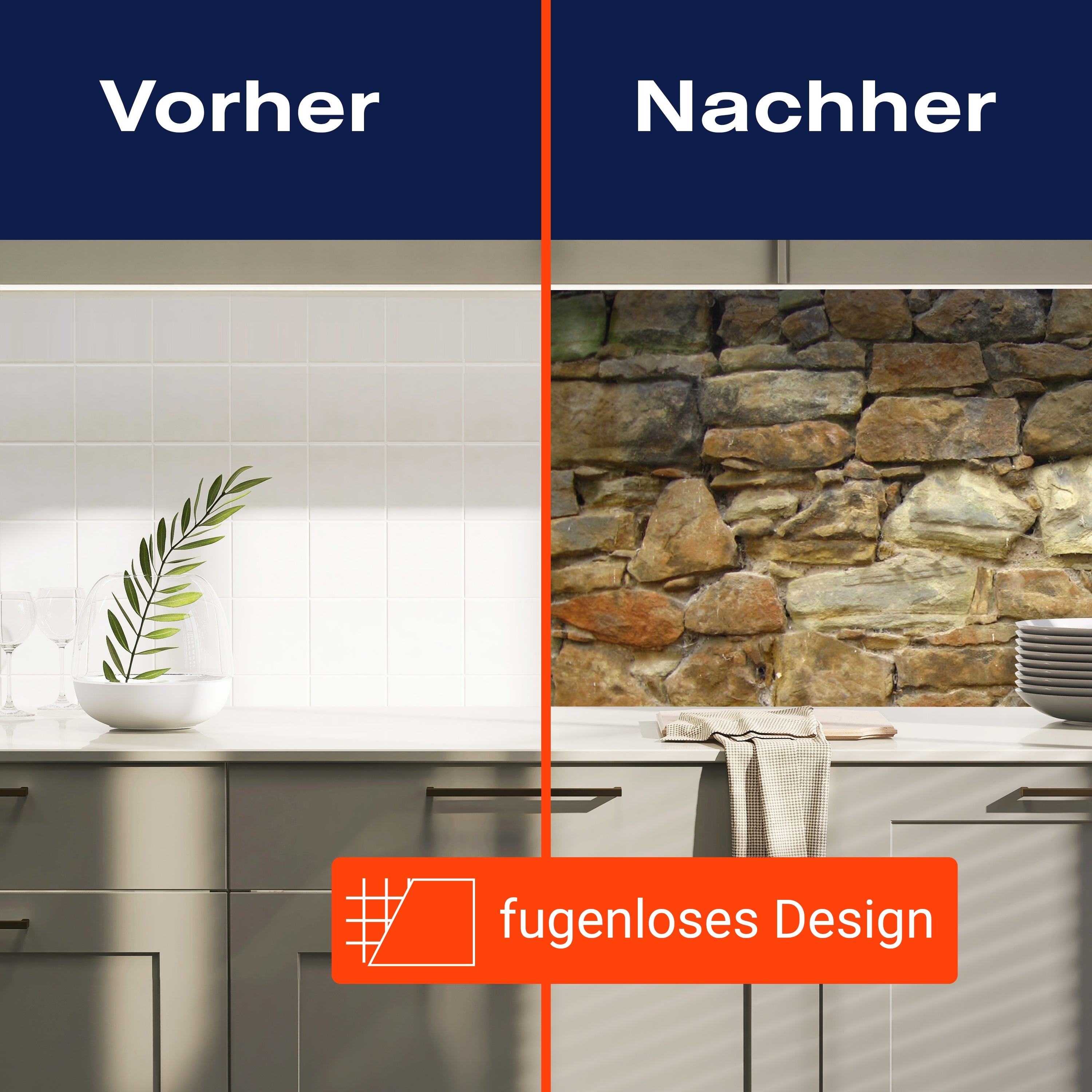 Küchenrückwand Natursteinmauer M0032 entdecken - Bild 9 Küchenrückwand Natursteinmauer M0032 entdecken - Bild 9