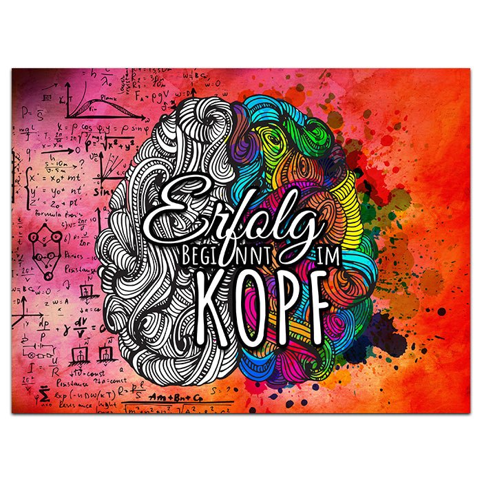 Acrylbild Acrylbild Motivation, Querformat, Spruch M0033 M0033 - Bild 1 Acrylbild Acrylbild Motivation, Querformat, Spruch M0033 M0033 - Bild 1