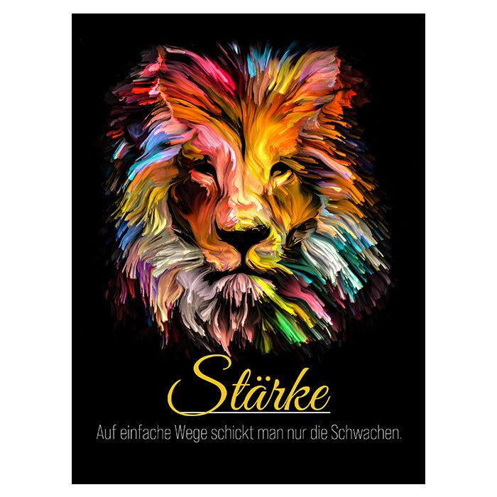 Acrylbild Acrylbild Motivation, Hochformat, Spruch M0034 M0034 - Bild 1 Acrylbild Acrylbild Motivation, Hochformat, Spruch M0034 M0034 - Bild 1