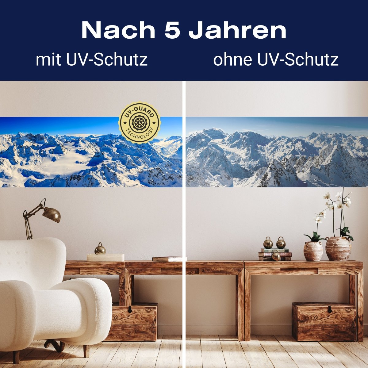 Panorama-Fototapete Schweizer Alpen M0035 - Bild 9 Panorama-Fototapete Schweizer Alpen M0035 - Bild 9