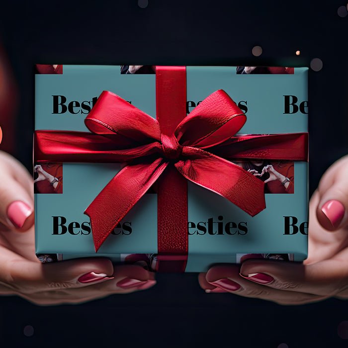 Geschenkpapier personalisiert Geschenkpapier blau Foto Text M0036 - Bild 4 Geschenkpapier personalisiert Geschenkpapier blau Foto Text M0036 - Bild 4