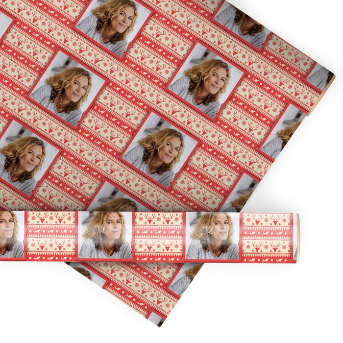 Geschenkpapier personalisiert Geschenkpapier Rentier Foto M0037 - Bild 1 Geschenkpapier personalisiert Geschenkpapier Rentier Foto M0037 - Bild 1