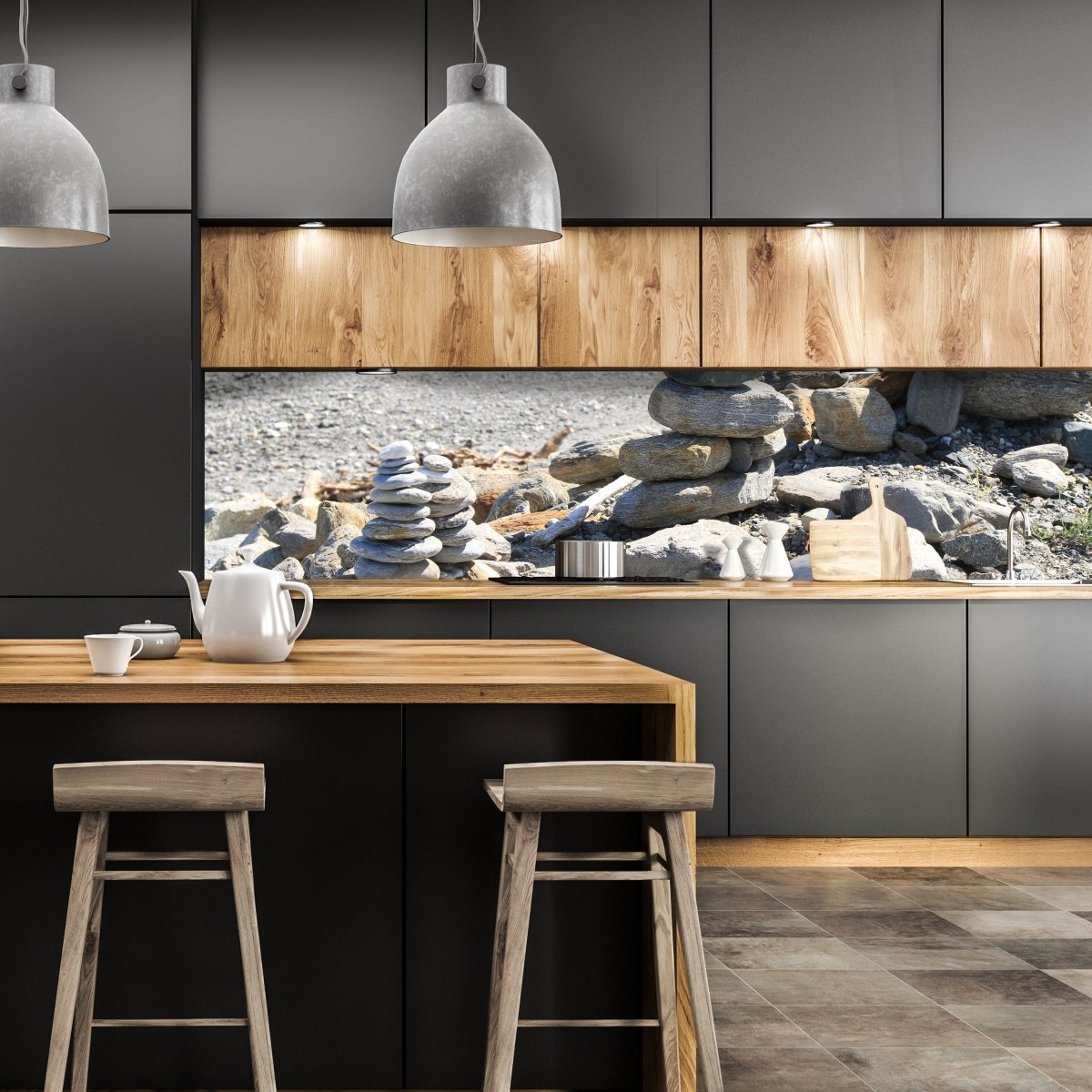 Küchenrückwand Steinturm M0040 entdecken - Bild 1 Küchenrückwand Steinturm M0040 entdecken - Bild 1