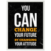Poster change your future, Marmor M0040