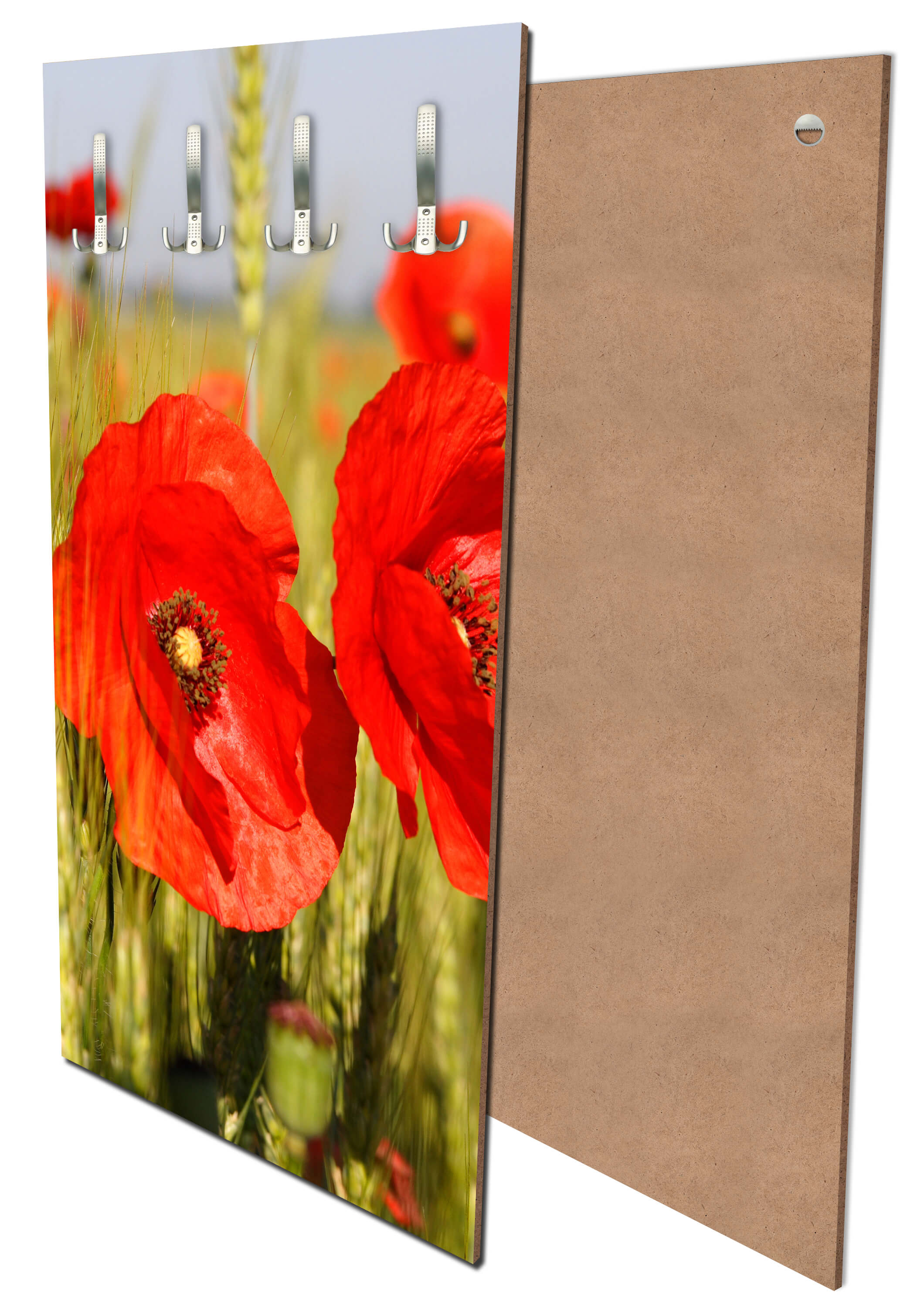 Garderobe Mohnblumen M0041 entdecken - Bild 1 Garderobe Mohnblumen M0041 entdecken - Bild 1
