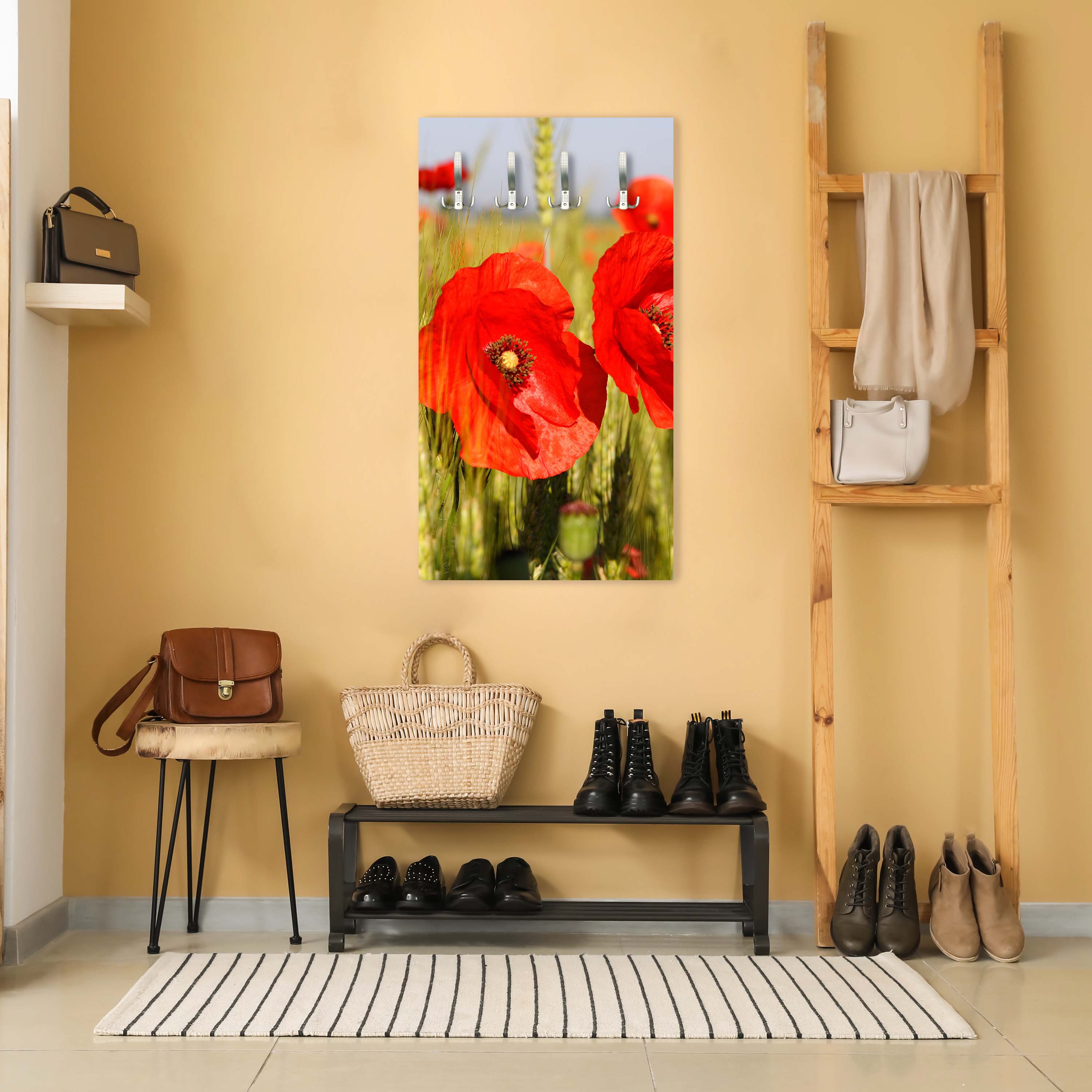 Garderobe Mohnblumen M0041 entdecken - Bild 6 Garderobe Mohnblumen M0041 entdecken - Bild 6