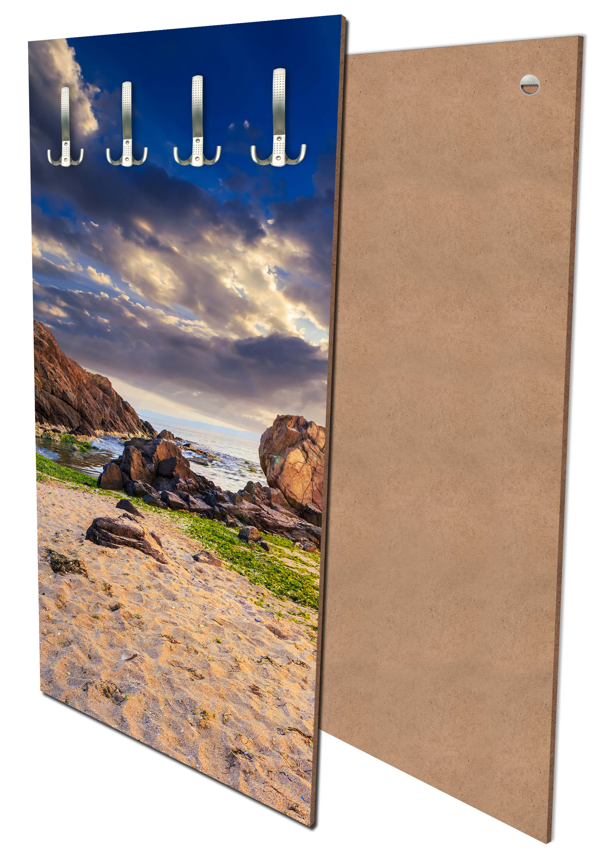 Garderobe Küste bei Sonnenuntergang M0044 entdecken - Bild 1 Garderobe Küste bei Sonnenuntergang M0044 entdecken - Bild 1