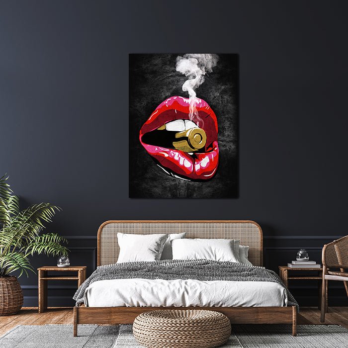 Acrylbild Acrylbild Lippen, Hochformat M0047 M0047 - Bild 3 Acrylbild Acrylbild Lippen, Hochformat M0047 M0047 - Bild 3