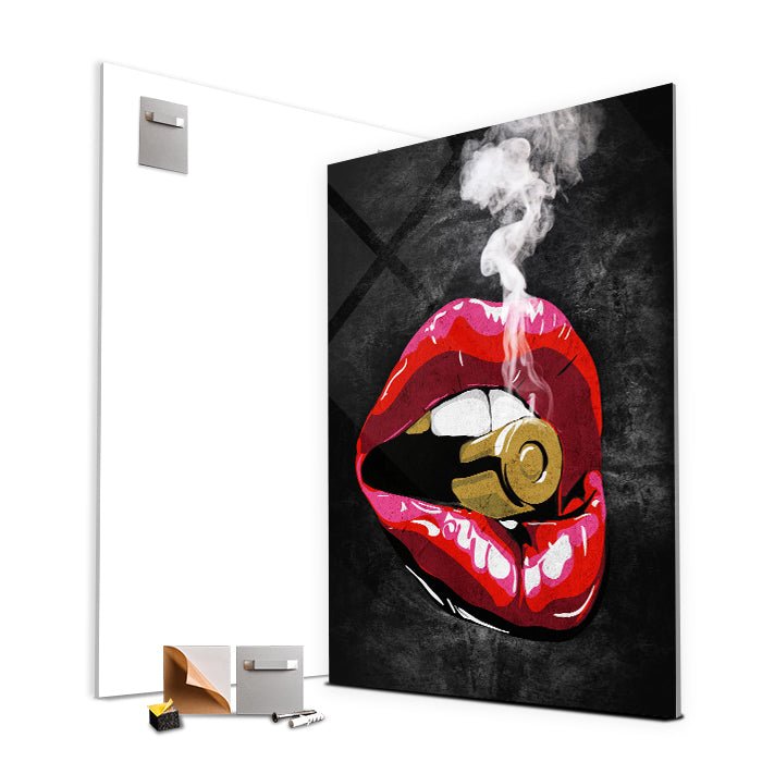 Acrylbild Acrylbild Lippen, Hochformat M0047 M0047 - Bild 4 Acrylbild Acrylbild Lippen, Hochformat M0047 M0047 - Bild 4