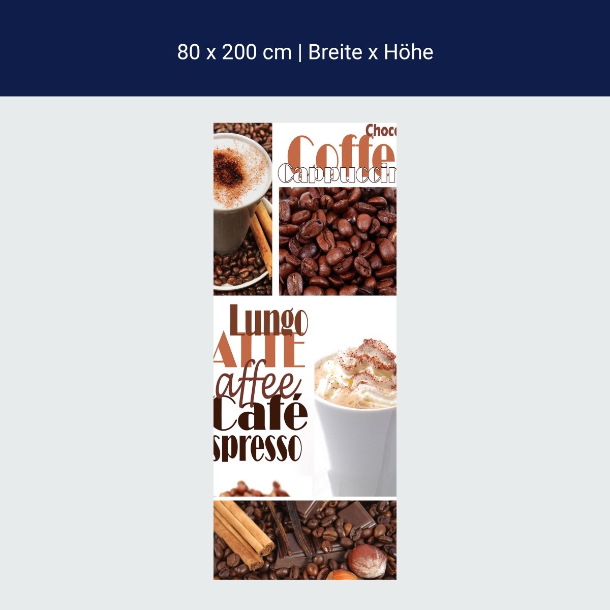 Duschwand Kaffee M0047 Duschwand Kaffee M0047