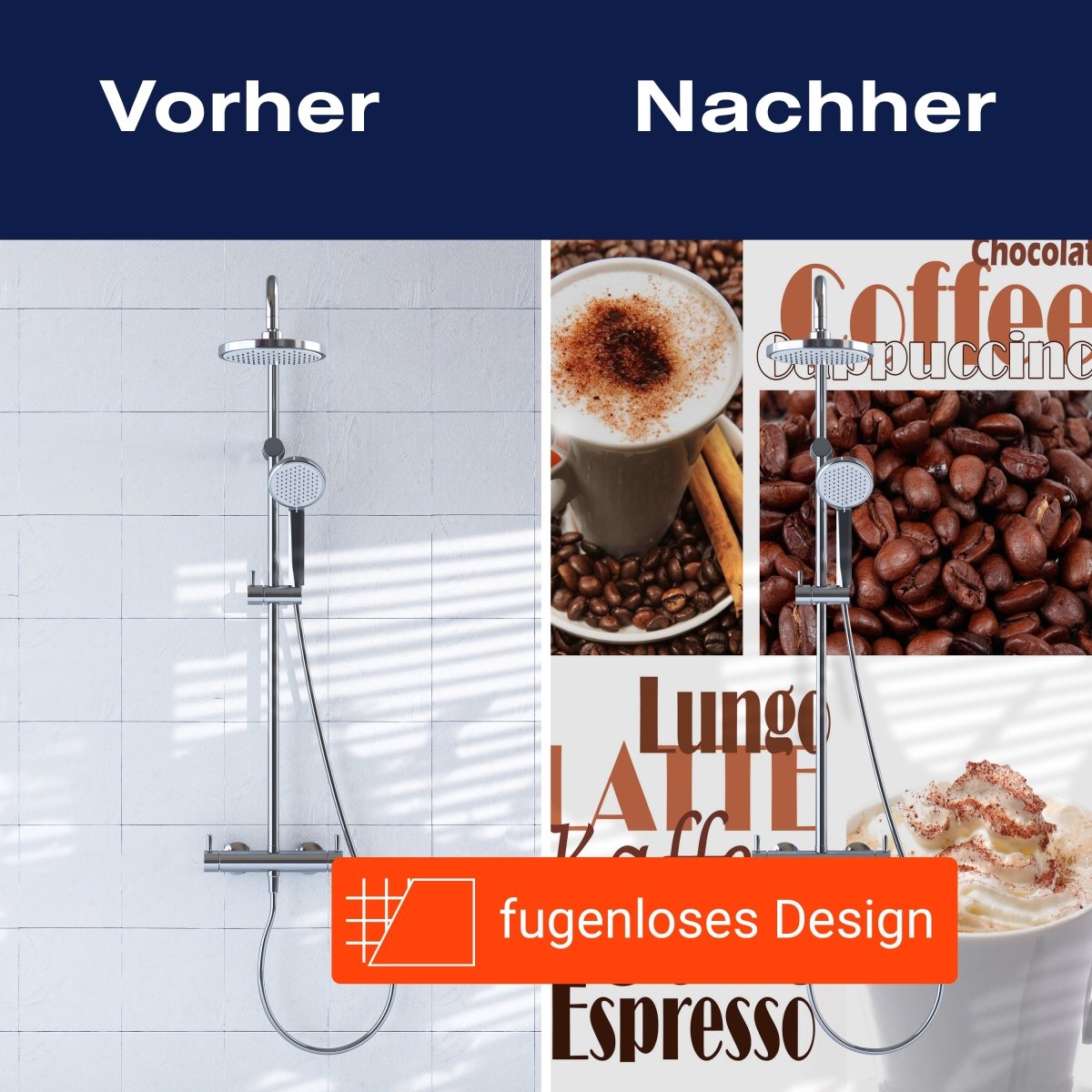 Duschwand Kaffee M0047 entdecken - Bild 9 Duschwand Kaffee M0047 entdecken - Bild 9