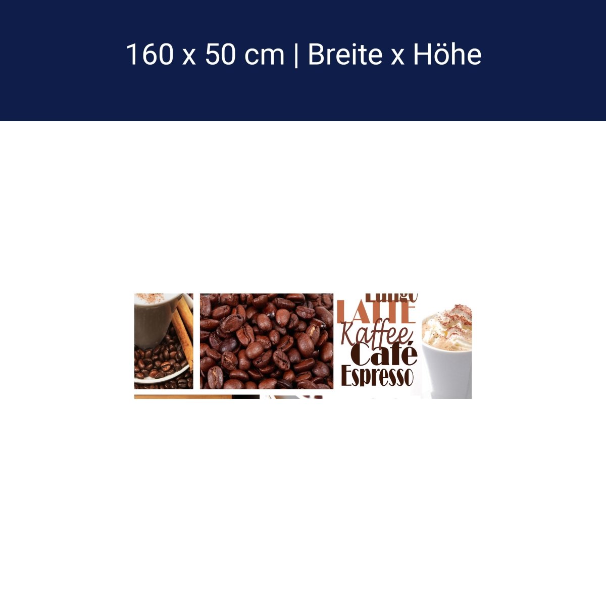 Küchenrückwand Kaffee M0047