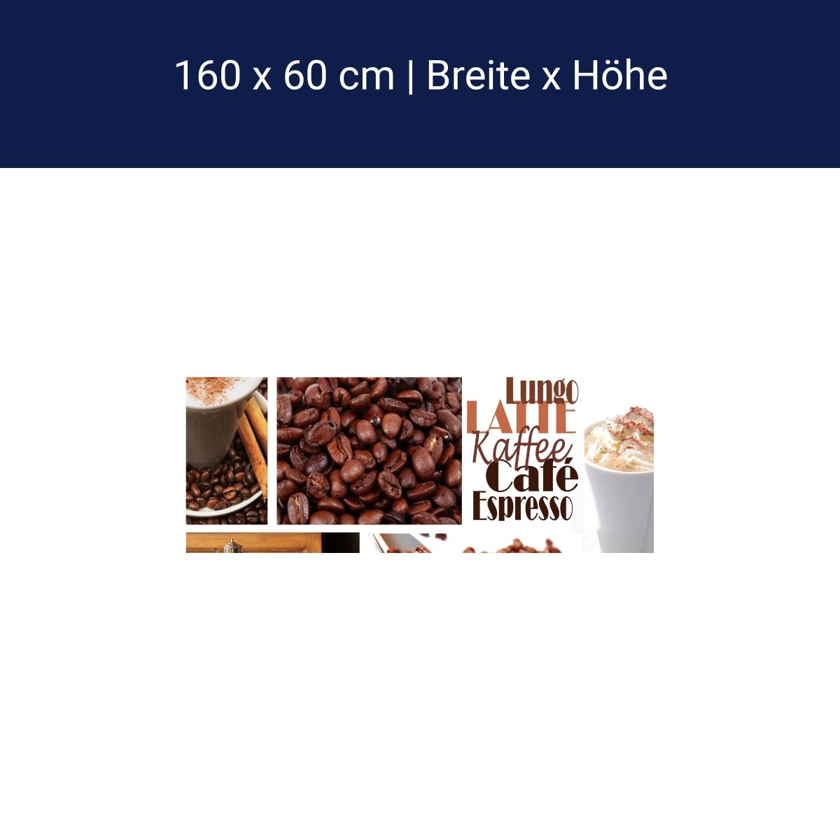 Küchenrückwand Kaffee M0047