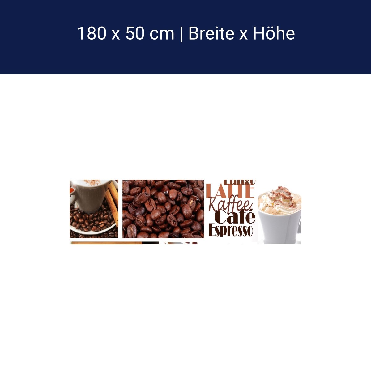 Küchenrückwand Kaffee M0047 Küchenrückwand Kaffee M0047