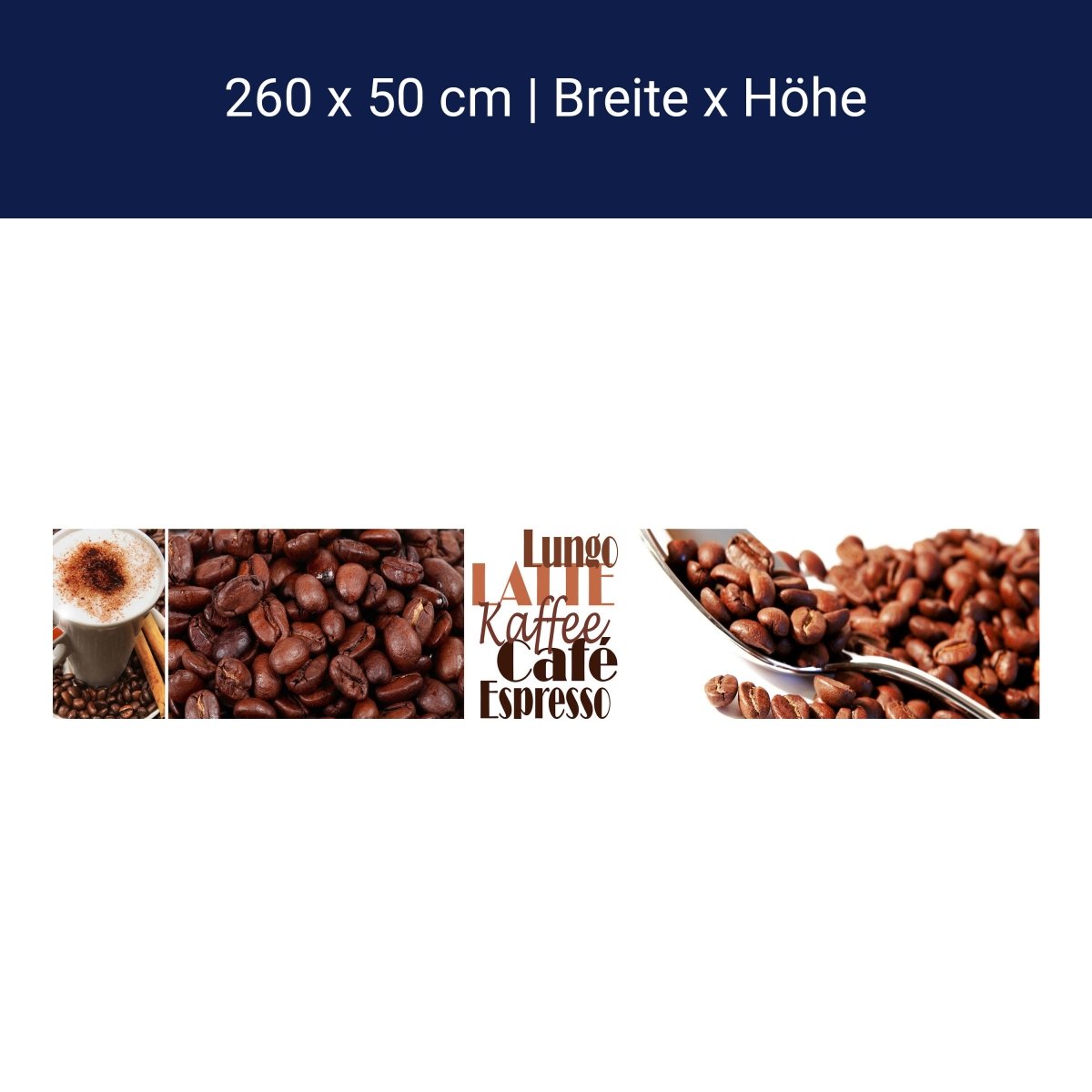 Küchenrückwand Kaffee M0047 Küchenrückwand Kaffee M0047