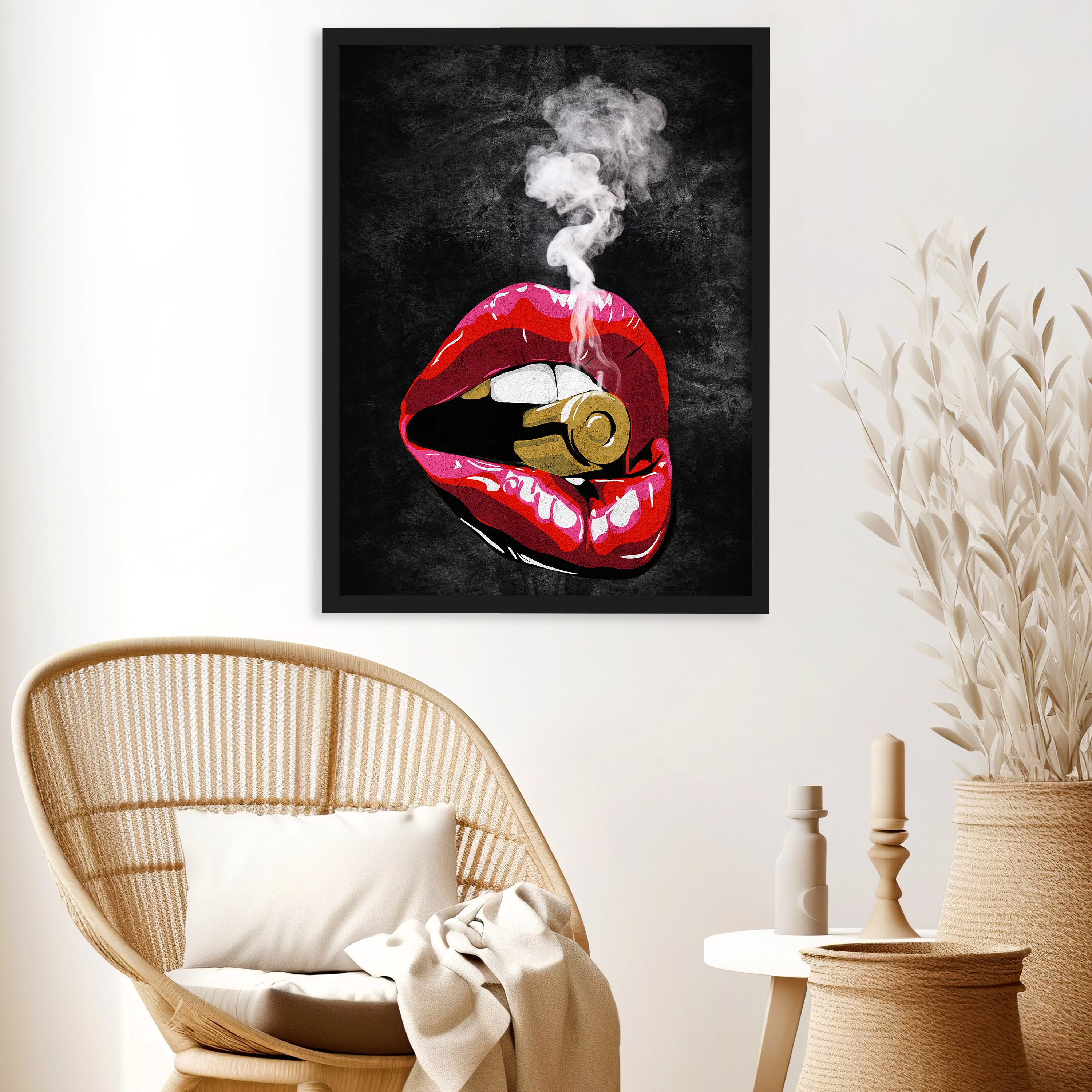 wandmotiv24 Poster, Poster - Lippen - M0047 - Bild 3 wandmotiv24 Poster, Poster - Lippen - M0047 - Bild 3