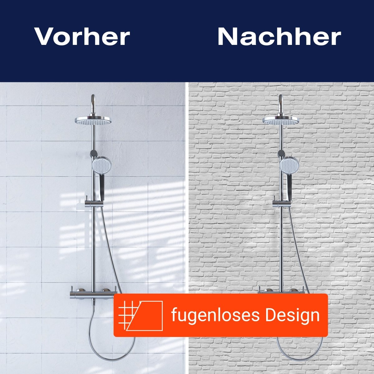 Duschwand weisser Backstein M0050 entdecken - Bild 9 Duschwand weisser Backstein M0050 entdecken - Bild 9