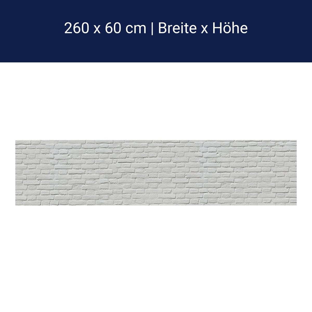 Küchenrückwand weisser Backstein M0050 Küchenrückwand weisser Backstein M0050