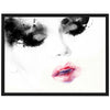 Poster Makeup, Gemälde, Wimpern, Frau, Frauen Lippen Motive M0050