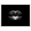 Poster Schwarze Frauen Lippen, Beauty, Makeup, Fotografie M0051