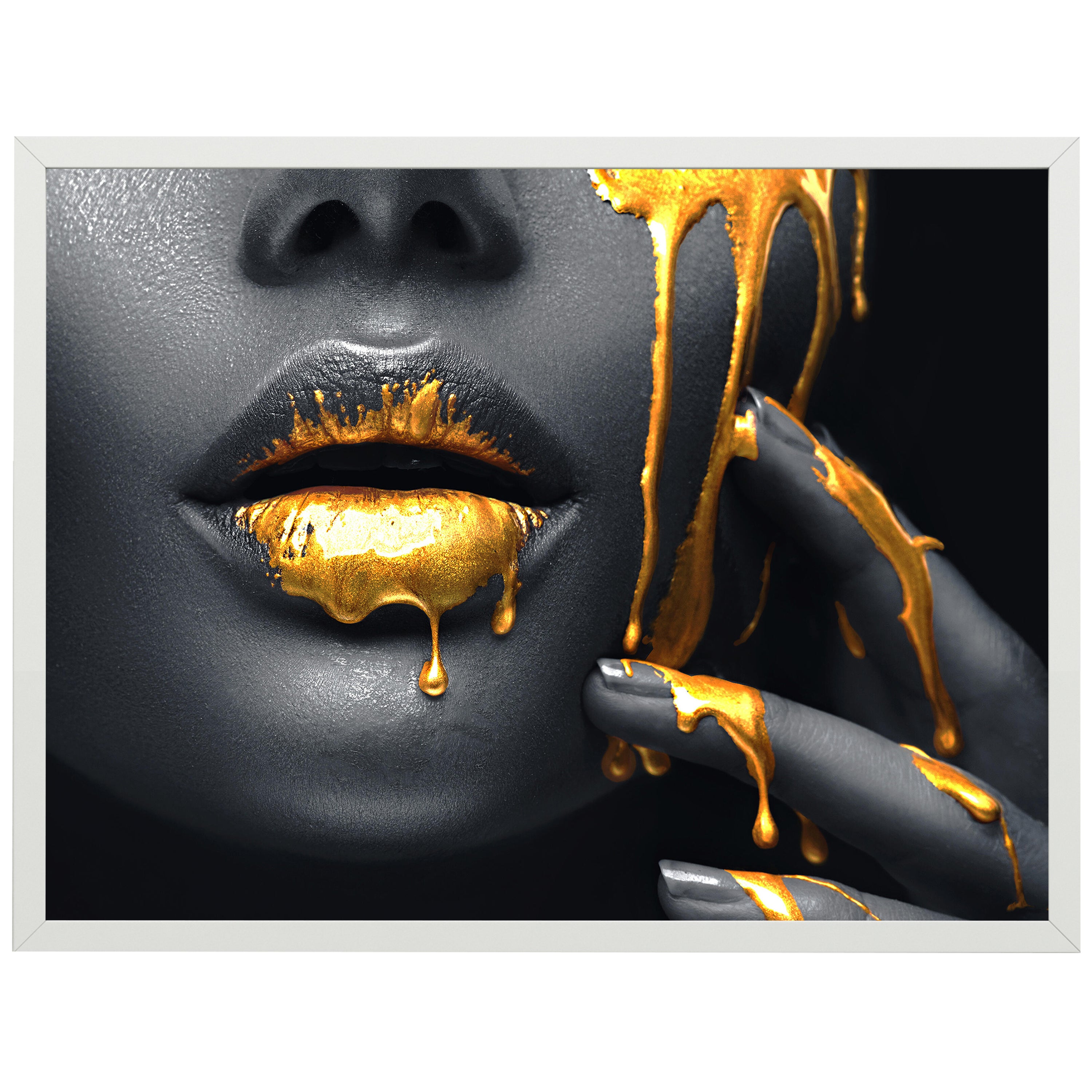 wandmotiv24 Poster, Poster - Lippen - M0052 - Bild 1 wandmotiv24 Poster, Poster - Lippen - M0052 - Bild 1