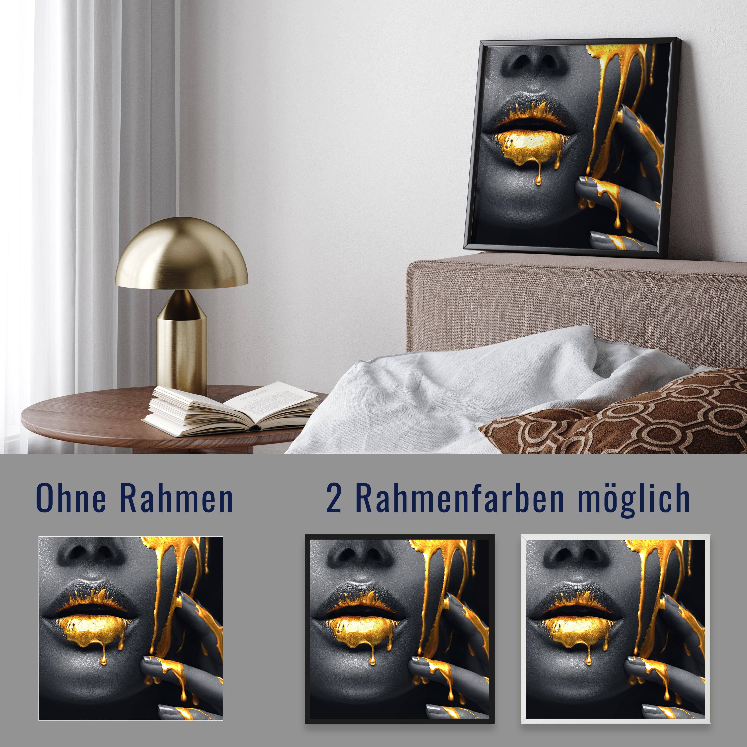 wandmotiv24 Poster, Poster - Lippen - M0052 - Bild 4 wandmotiv24 Poster, Poster - Lippen - M0052 - Bild 4