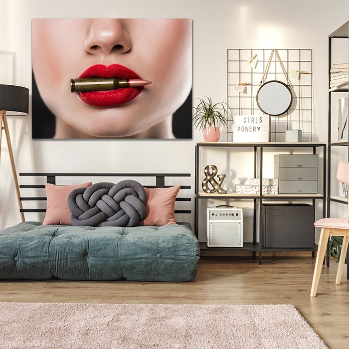 Acrylbild Acrylbild Lippen, Querformat M0055 M0055 - Bild 3 Acrylbild Acrylbild Lippen, Querformat M0055 M0055 - Bild 3