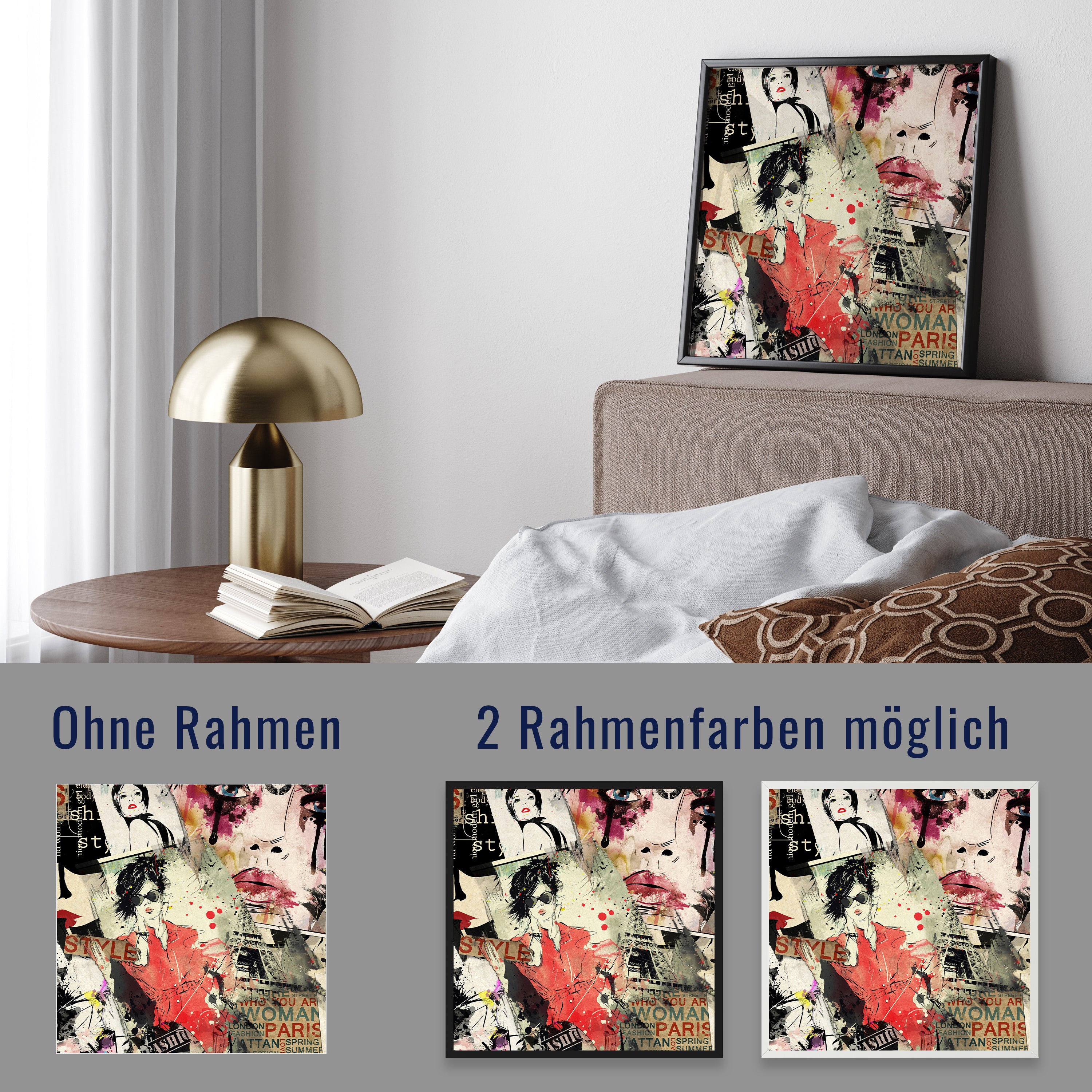 wandmotiv24 Poster, Poster - Kunst - M0058 - Bild 4 wandmotiv24 Poster, Poster - Kunst - M0058 - Bild 4