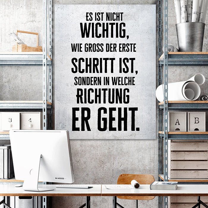 Acrylbild Acrylbild Motivation, Hochformat M0060 M0060 - Bild 3 Acrylbild Acrylbild Motivation, Hochformat M0060 M0060 - Bild 3