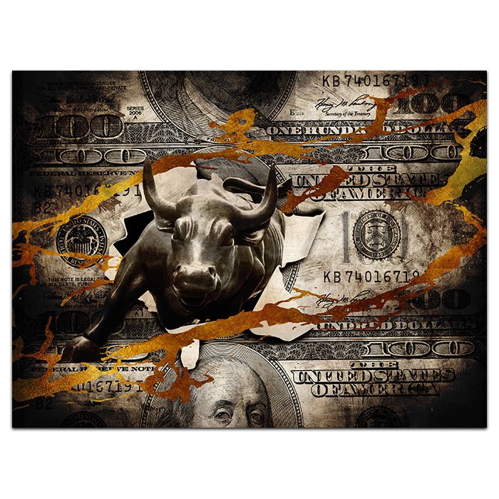 Acrylbild Acrylbild Geld, Querformat M0061 M0061 - Bild 1