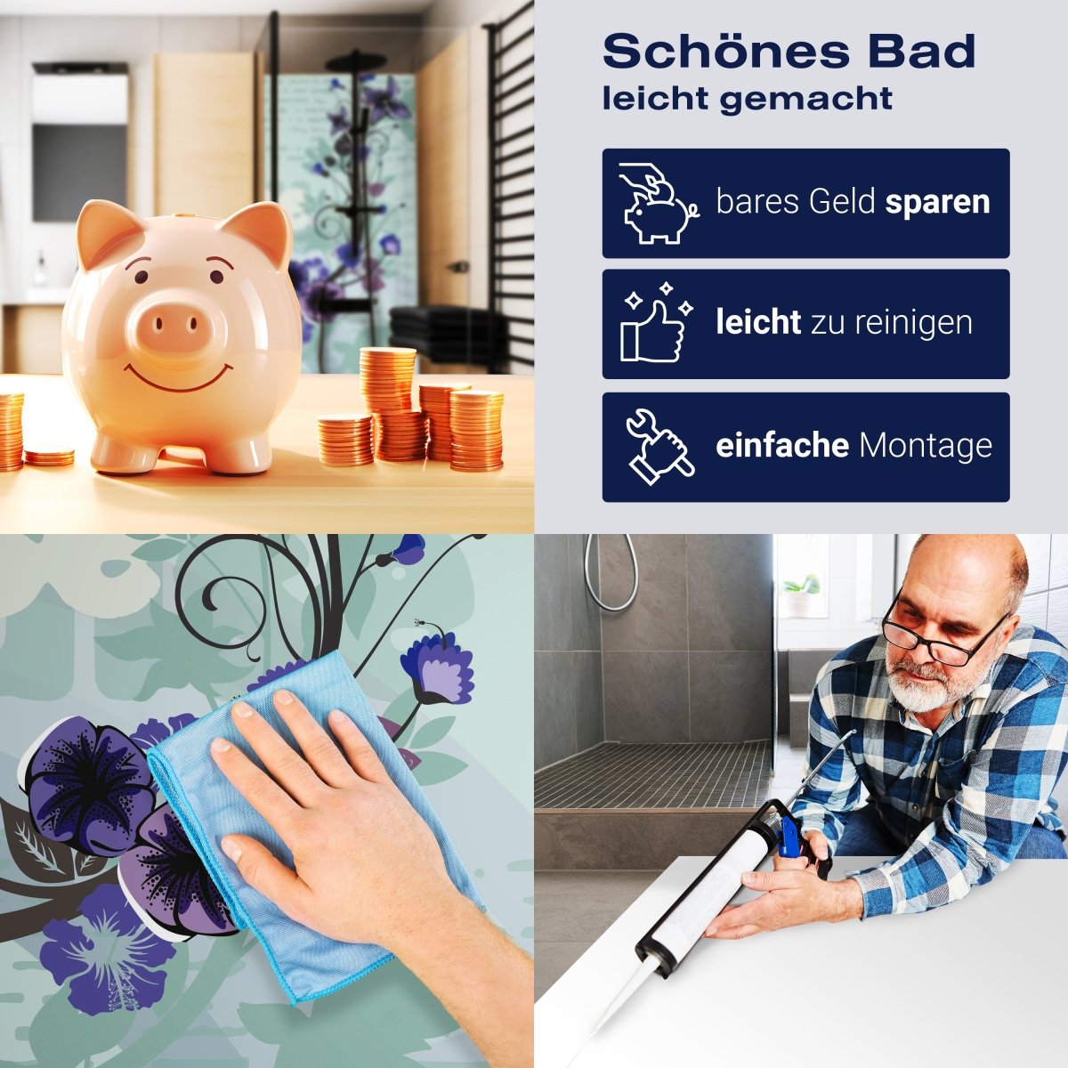 Duschwand Paradise Kiss Exotic M0070 entdecken - Bild 7 Duschwand Paradise Kiss Exotic M0070 entdecken - Bild 7