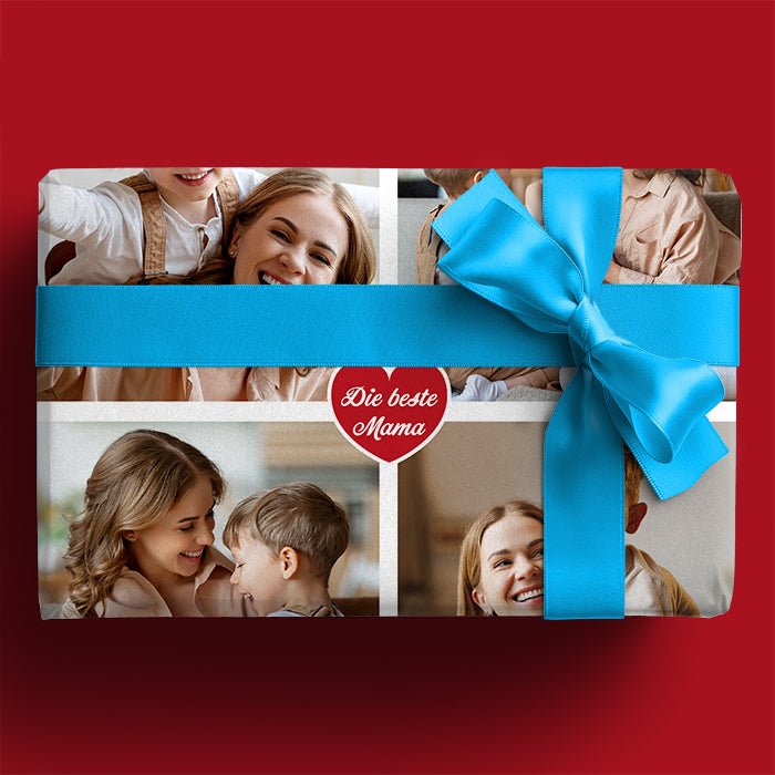 Geschenkpapier personalisiert Geschenkpapier Collage Bester Opa 4 Fotos M0070 - Bild 3 Geschenkpapier personalisiert Geschenkpapier Collage Bester Opa 4 Fotos M0070 - Bild 3