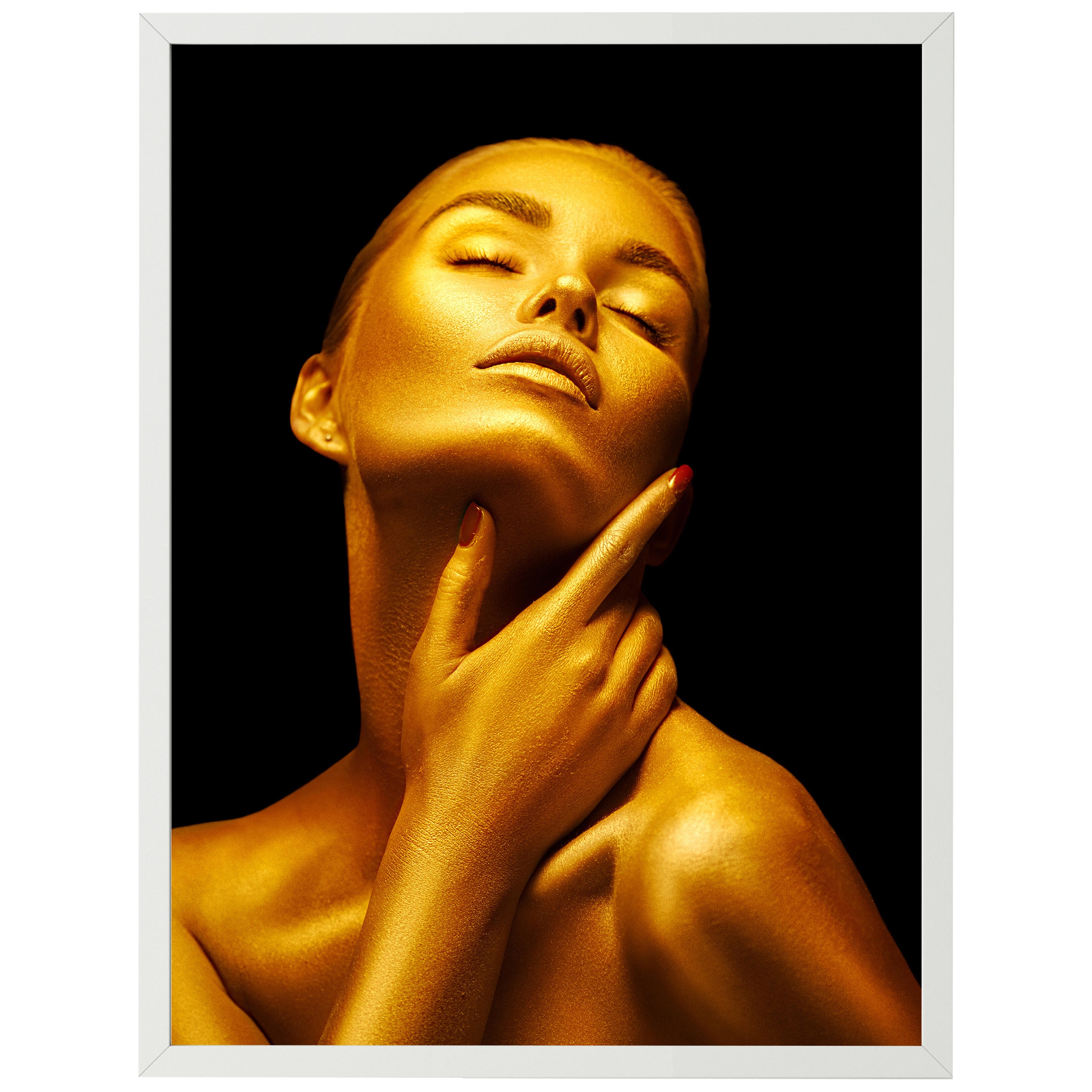 wandmotiv24 Poster, Poster - Gold - M0073 - Bild 1 wandmotiv24 Poster, Poster - Gold - M0073 - Bild 1