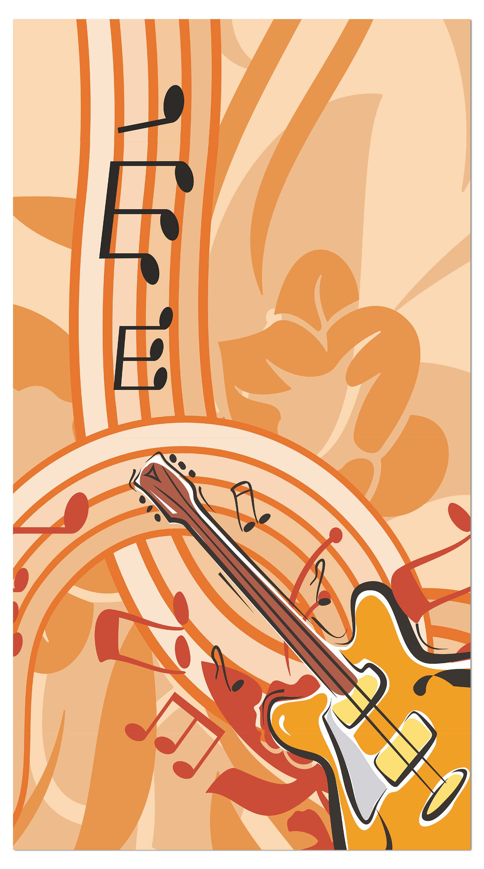 Garderobe Musik Gitarre Grunge M0076 entdecken - Bild 4 Garderobe Musik Gitarre Grunge M0076 entdecken - Bild 4